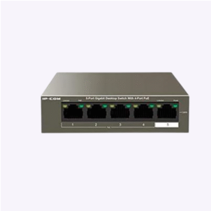 Switch de bureau 5 ports 10/100M avec 4 PoE – S1105-4-PWR-H v1.0