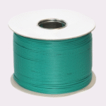 Câble coaxial cctv KX6 avec alimentation vert bobine de 500 mètres