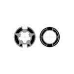 Kit de roue et couronne de moteur pour tube Welser – Goutte plate