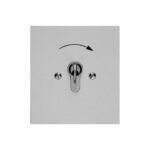 Poussoir à clé Orion pour télérupteur – Montage encastré – 3 clés